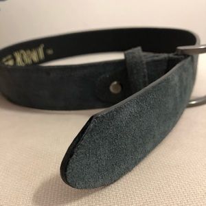 Navy Blue/ Black Belt